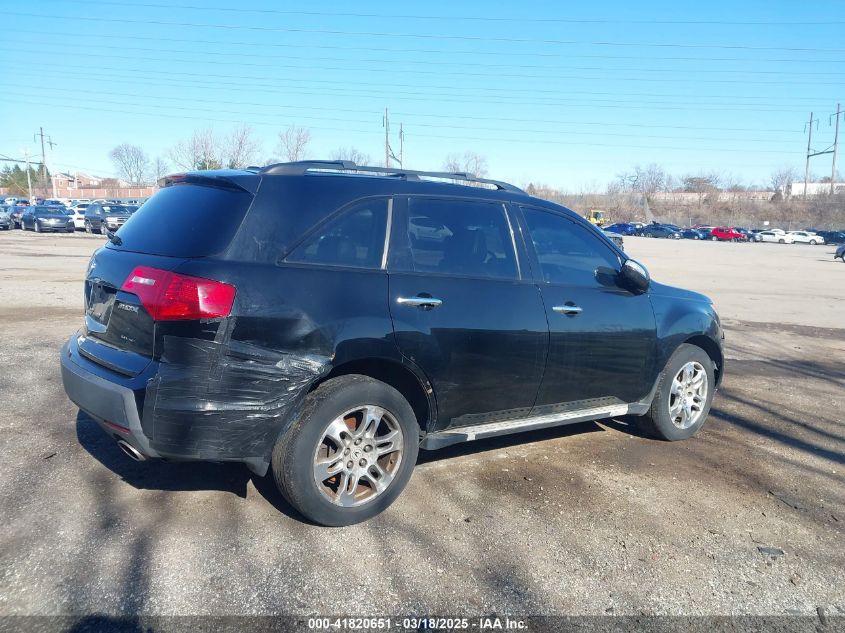 2008 Acura Mdx Technology Package VIN: 2HNYD28438H535979 Lot: 41820651