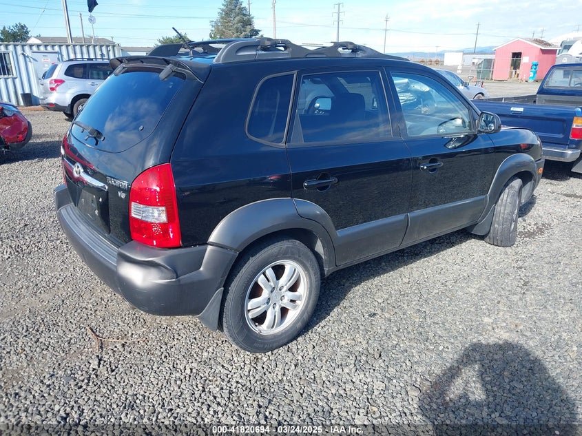2006 HYUNDAI TUCSON VIN: KM8JN12DX6U415822