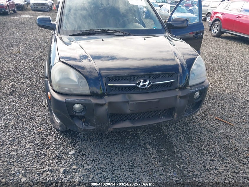 2006 HYUNDAI TUCSON VIN: KM8JN12DX6U415822