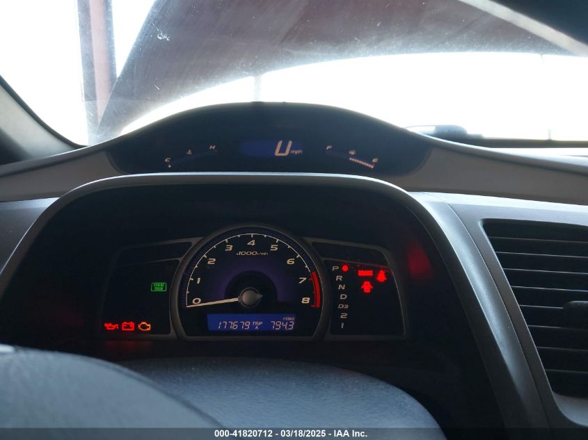 2010 Honda Civic Lx VIN: 2HGFA1F55AH535145 Lot: 41820712