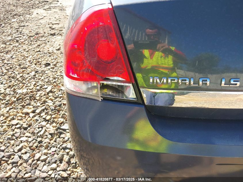 2008 Chevrolet Impala Ls VIN: 2G1WB58K981315766 Lot: 41820877