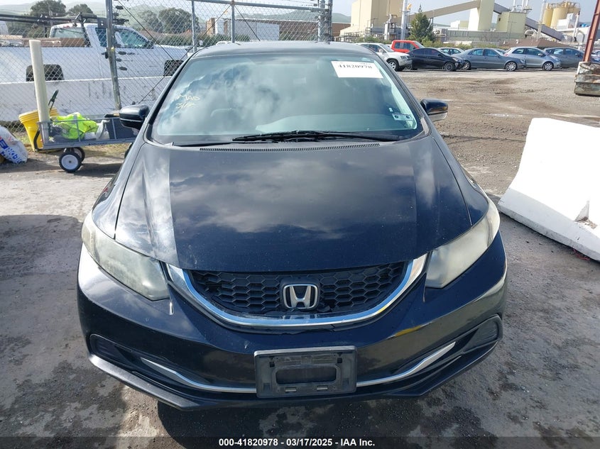 2014 HONDA CIVIC VIN: 19XFB2F5XEE040569