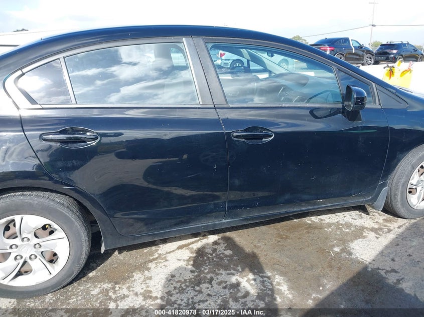 2014 HONDA CIVIC VIN: 19XFB2F5XEE040569