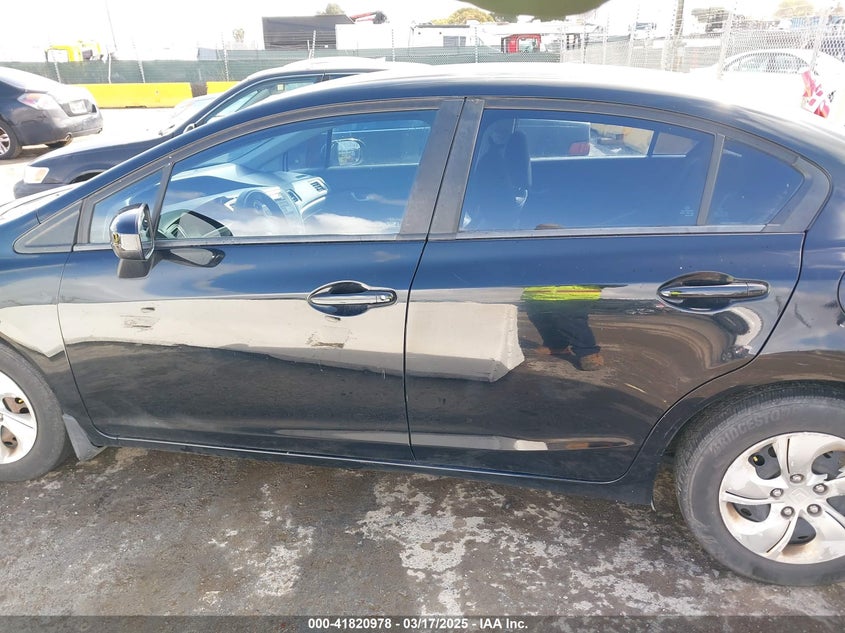 2014 HONDA CIVIC VIN: 19XFB2F5XEE040569