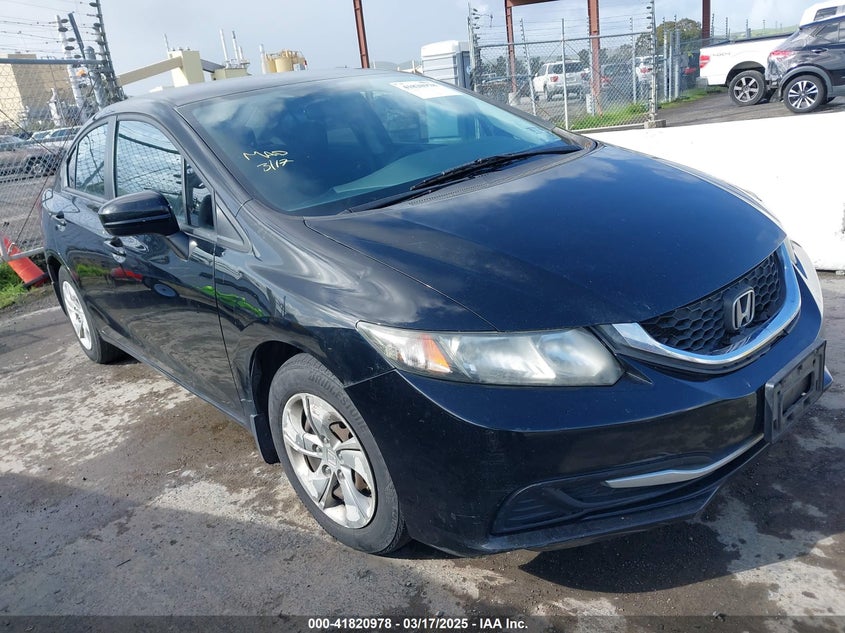 2014 HONDA CIVIC VIN: 19XFB2F5XEE040569