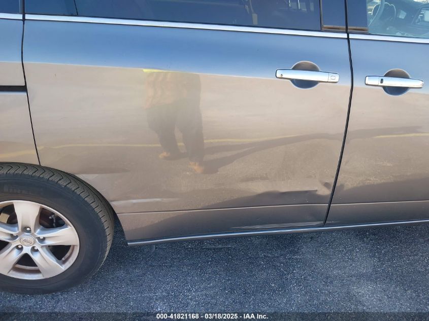 2014 Nissan Quest Sv VIN: JN8AE2KP2E9104041 Lot: 41821168