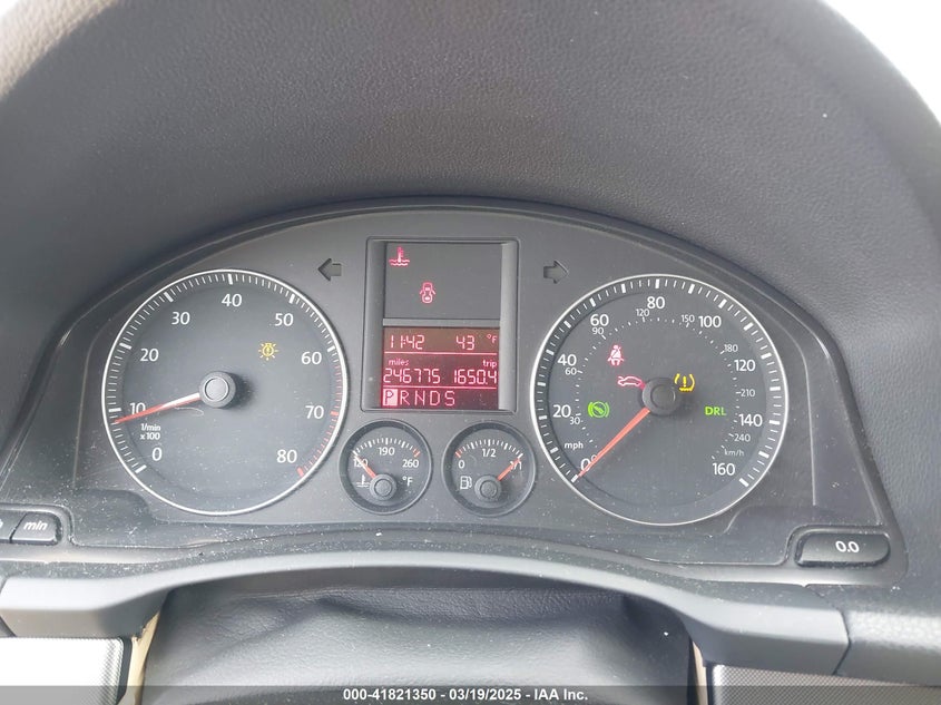 2009 VOLKSWAGEN JETTA VIN: 3VWPM71K09M252673
