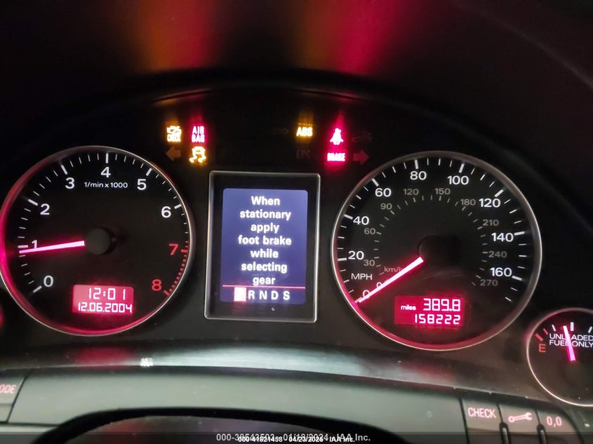 2005 Audi A4 2.0T VIN: WAUDF68EX5A439580 Lot: 41821458