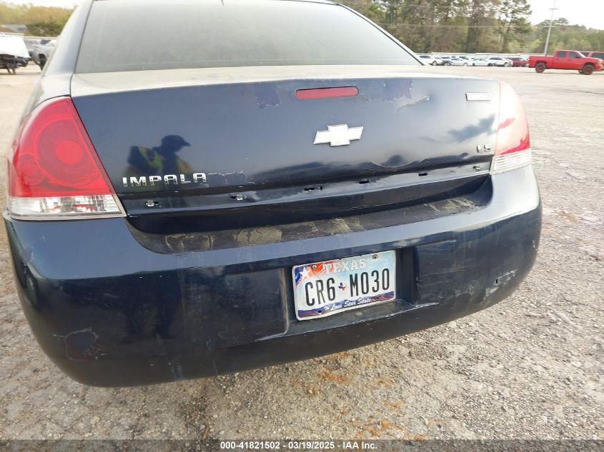 2008 Chevrolet Impala Ls VIN: 2G1WB58K489249029 Lot: 41821502