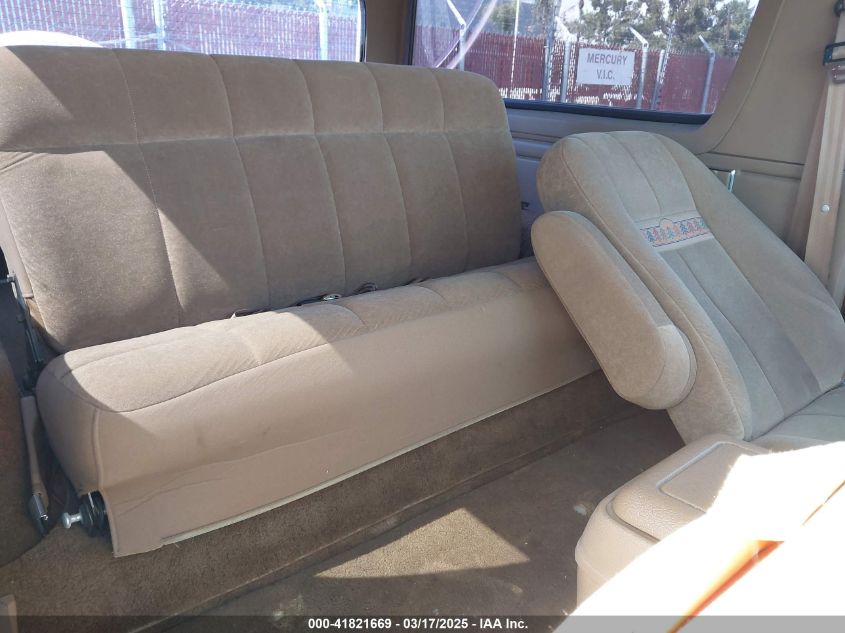 1991 Ford Bronco U100 VIN: 1FMEU15N2MLA32730 Lot: 41821669