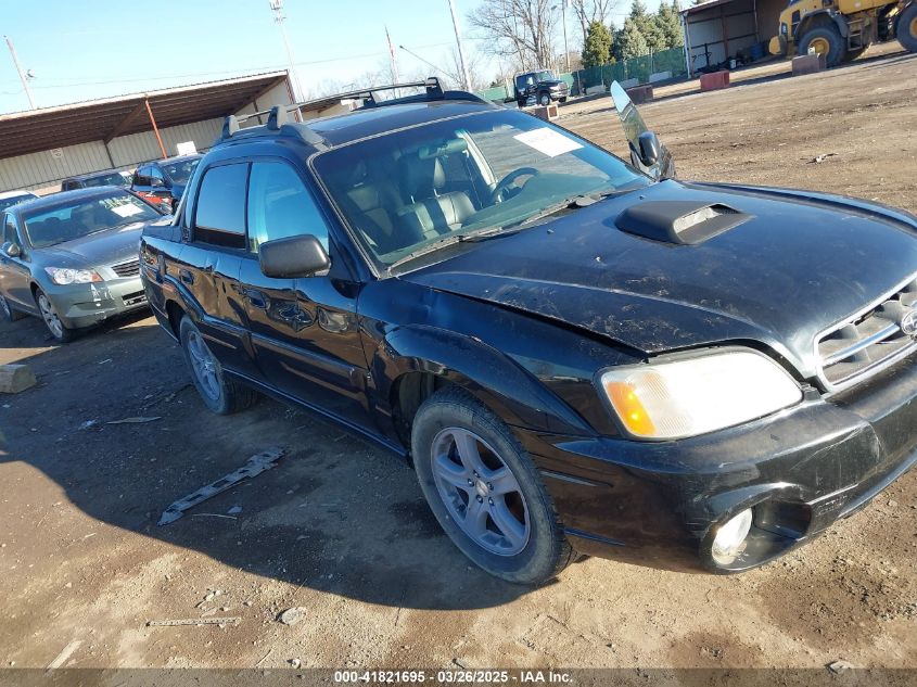 2006 Subaru Baja Sport VIN: 4S4BT62CP66105504 Lot: 41821695