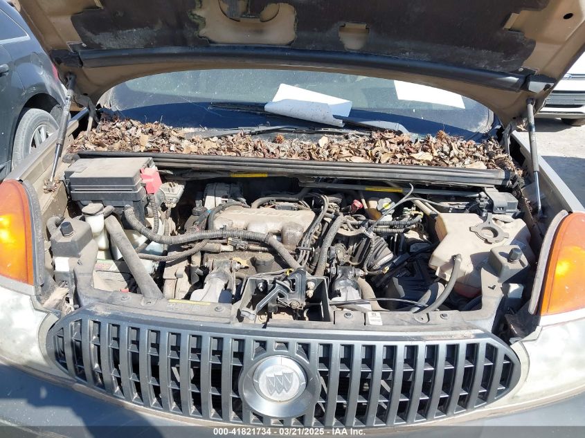 2002 Buick Rendezvous Cx VIN: 3G5DA03E72S566391 Lot: 41821734