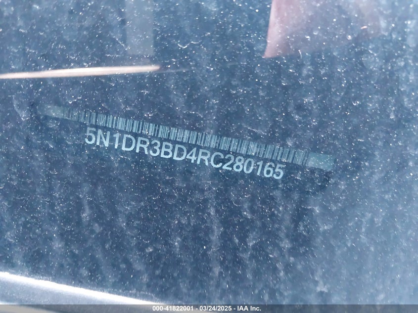 2024 NISSAN PATHFINDER ROCK CREEK 4WD - 5N1DR3BD4RC280165