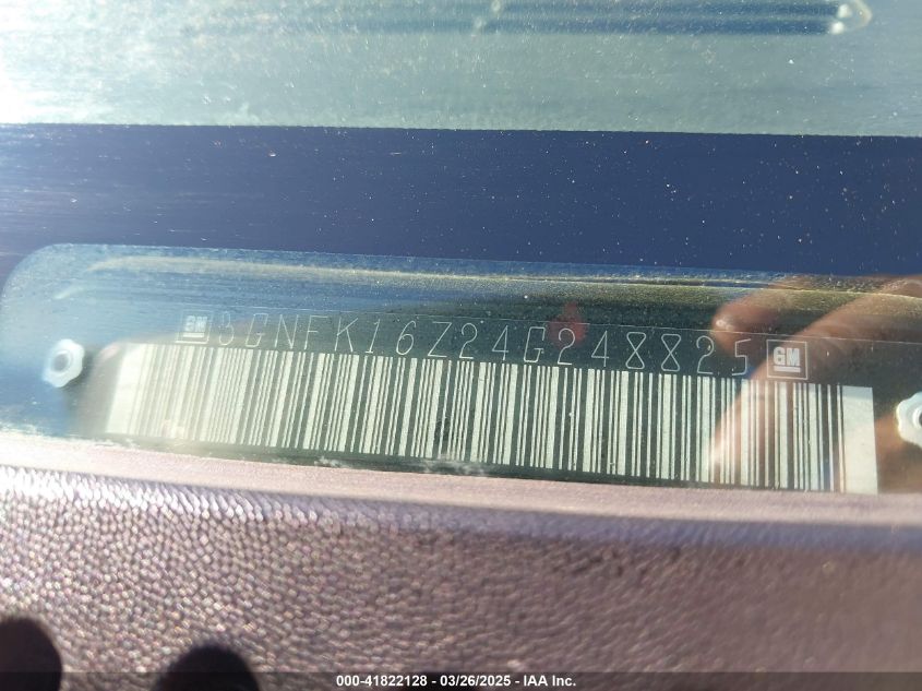 2004 Chevrolet Suburban 1500 Z71 VIN: 3GNFK16Z24G248825 Lot: 41822128