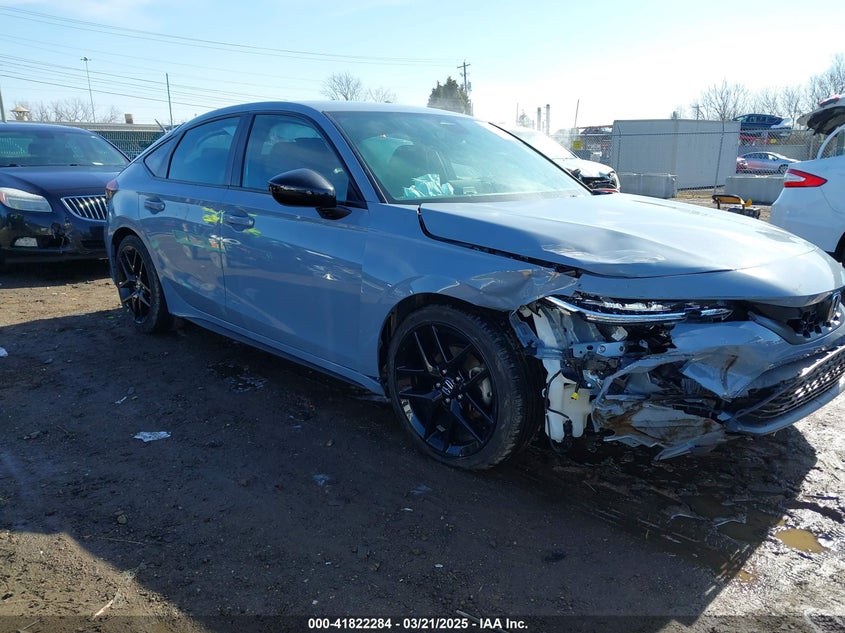 2022 HONDA CIVIC VIN: 19XFL2H80NE011442