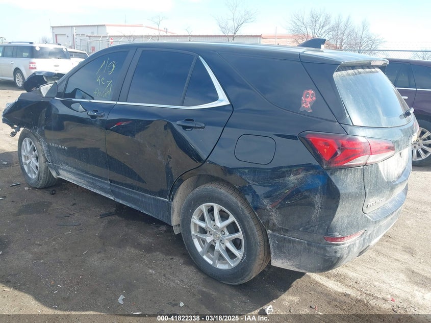 2022 CHEVROLET EQUINOX AWD LT - 3GNAXUEV5NL298171