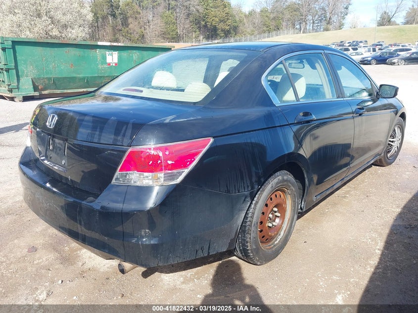 2009 HONDA ACCORD VIN: 1HGCP26329A092422