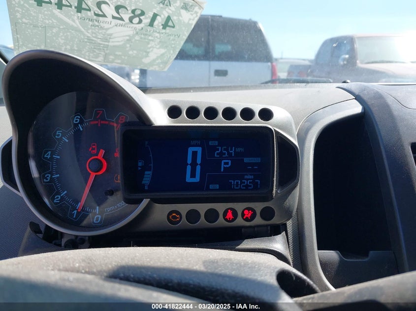 2015 CHEVROLET SONIC LT AUTO - 1G1JC5SB0F4213841