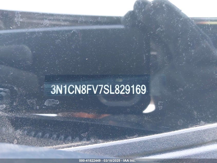 2025 NISSAN VERSA 1.6 SR - 3N1CN8FV7SL829169