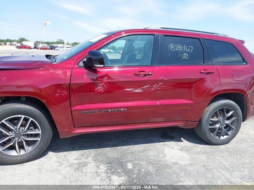 2019 JEEP GRAND CHEROKEE VIN: 1C4RJFBG7KC828467