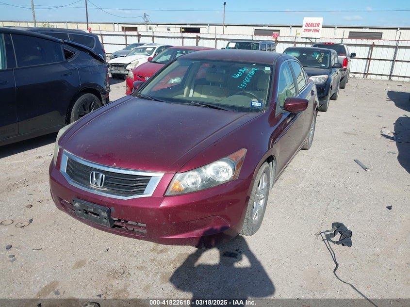 2009 HONDA ACCORD VIN: 1HGCP25429A148613