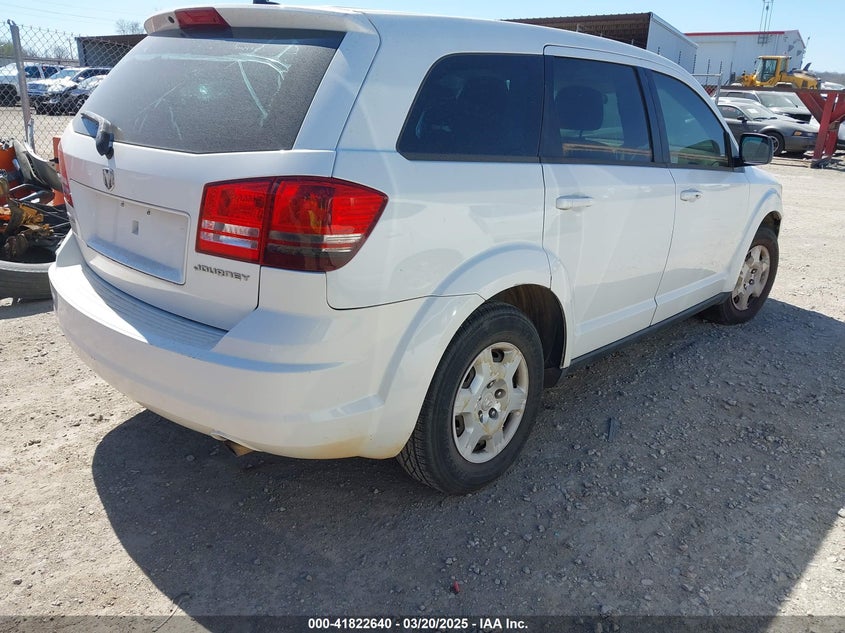 2010 DODGE JOURNEY VIN: 3D4PG4FB4AT269748