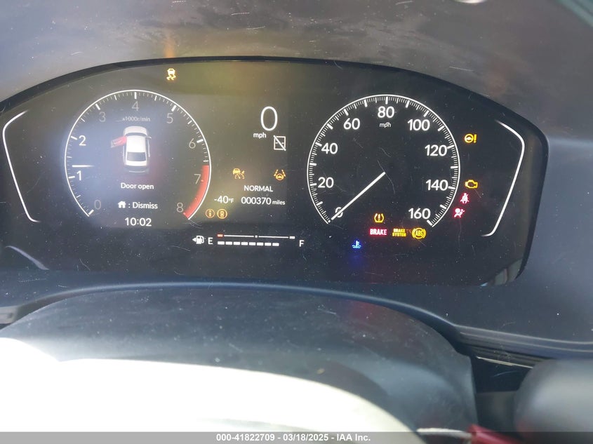 2025 HONDA CIVIC VIN: 2HGFE2F56SH570336