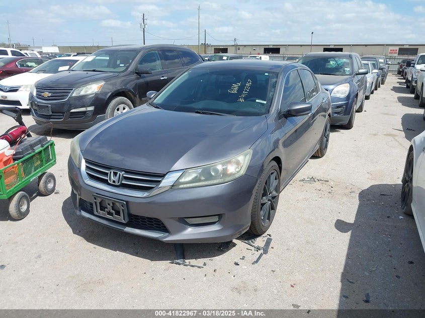 2014 HONDA ACCORD VIN: 1HGCR2F57EA279337