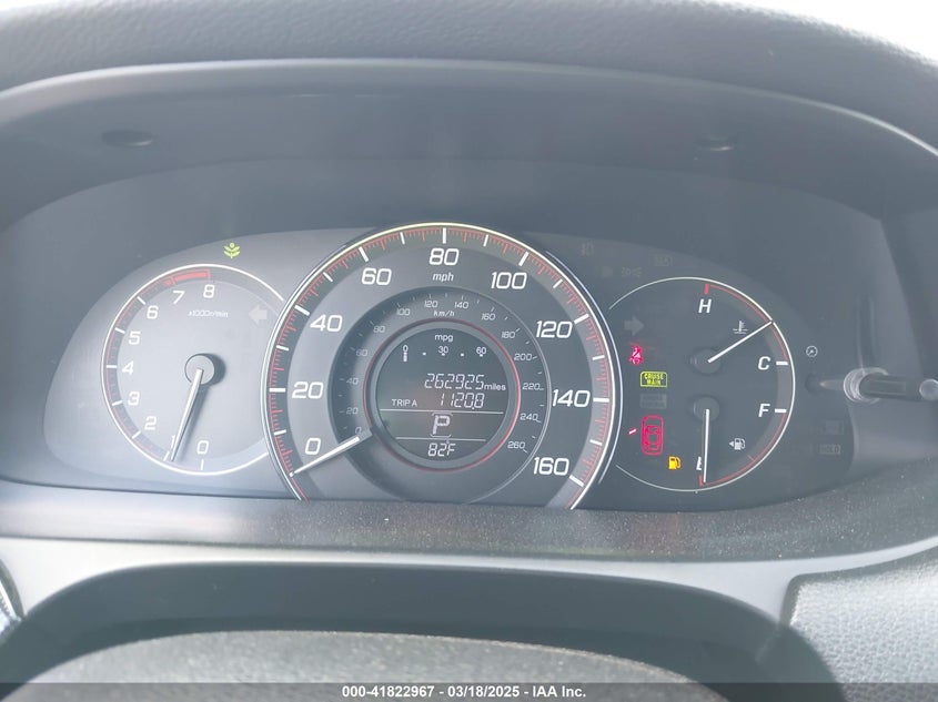 2014 HONDA ACCORD VIN: 1HGCR2F57EA279337