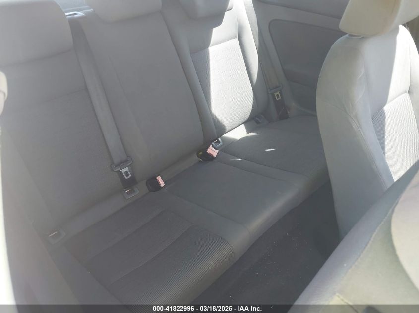 2007 Volkswagen Rabbit 2-Door VIN: WVWBR71K27W089374 Lot: 41822996