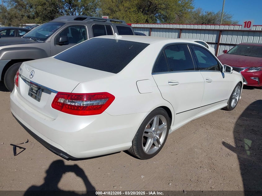 2011 MERCEDES-BENZ E VIN: WDDHF5GB9BA358447