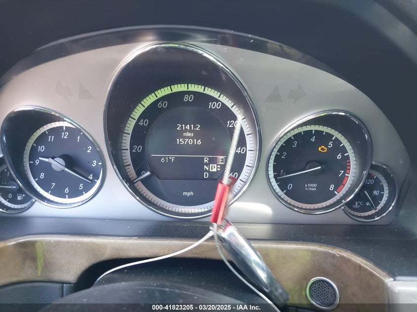 2011 MERCEDES-BENZ E VIN: WDDHF5GB9BA358447