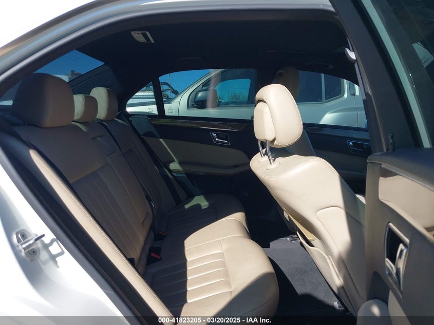 2011 MERCEDES-BENZ E VIN: WDDHF5GB9BA358447