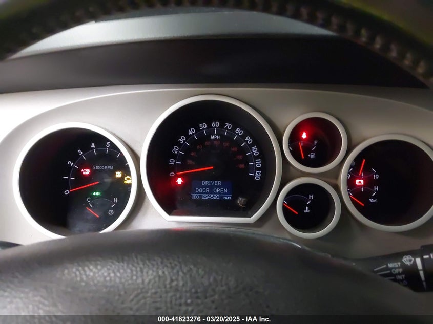2007 TOYOTA TUNDRA VIN: 5TBDV58147S490830