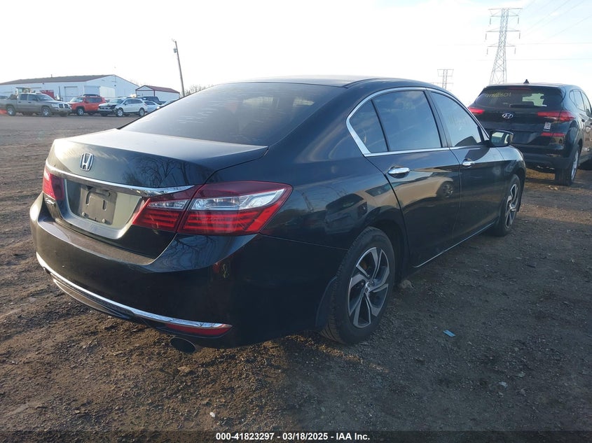 2016 HONDA ACCORD VIN: 1HGCR2F36GA005354
