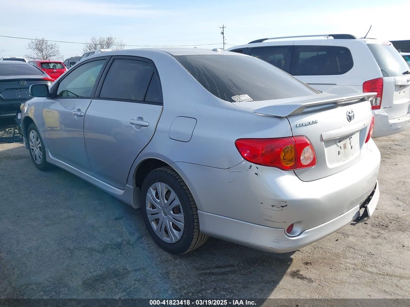 2009 TOYOTA COROLLA VIN: 1NXBU40E59Z048854