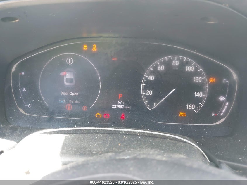 2019 HONDA ACCORD VIN: 1HGCV1F12KA117517