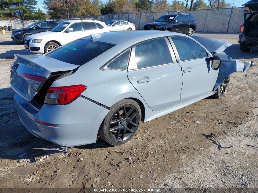 2022 HONDA CIVIC VIN: 2HGFE2F54NH528977