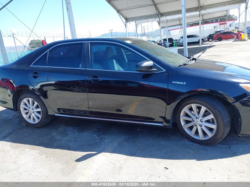 2014 TOYOTA CAMRY HYBRID VIN: 4T1BD1FK1EU127878