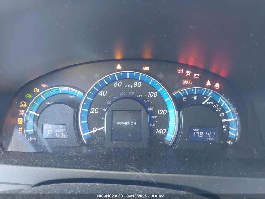 2014 TOYOTA CAMRY HYBRID VIN: 4T1BD1FK1EU127878