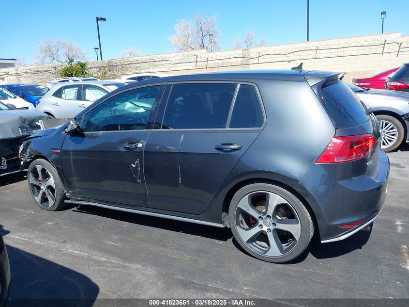 2016 VOLKSWAGEN GOLF GTI S 4-DOOR - 3VW4T7AU1GM044581