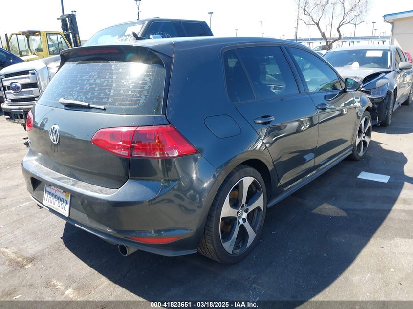 2016 VOLKSWAGEN GOLF GTI S 4-DOOR - 3VW4T7AU1GM044581