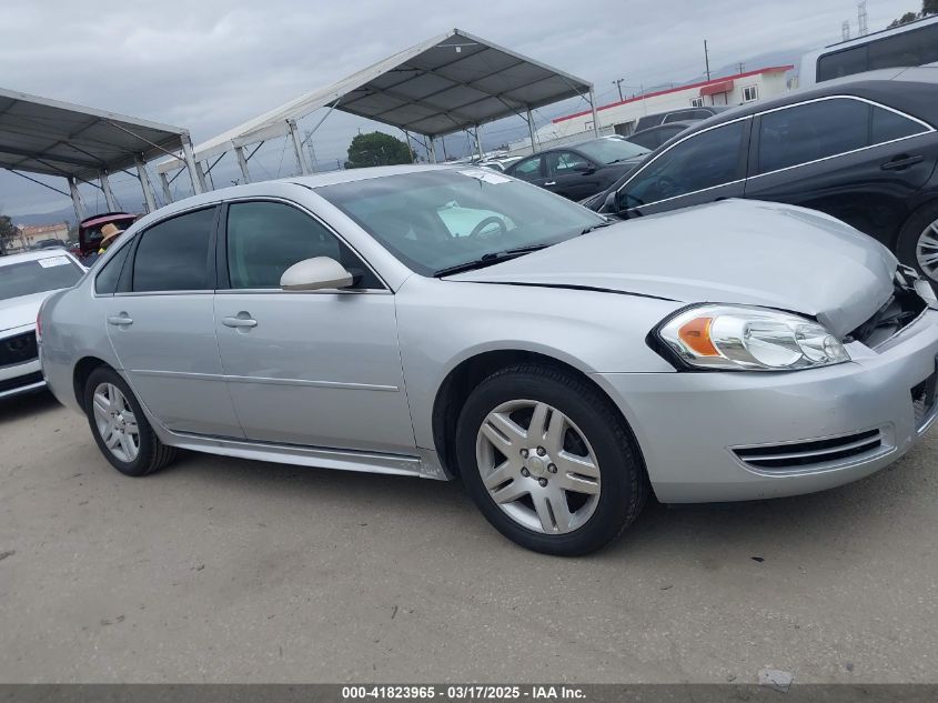 2014 Chevrolet Impala Limited Lt VIN: 2G1WB5E3XE1166485 Lot: 41823965