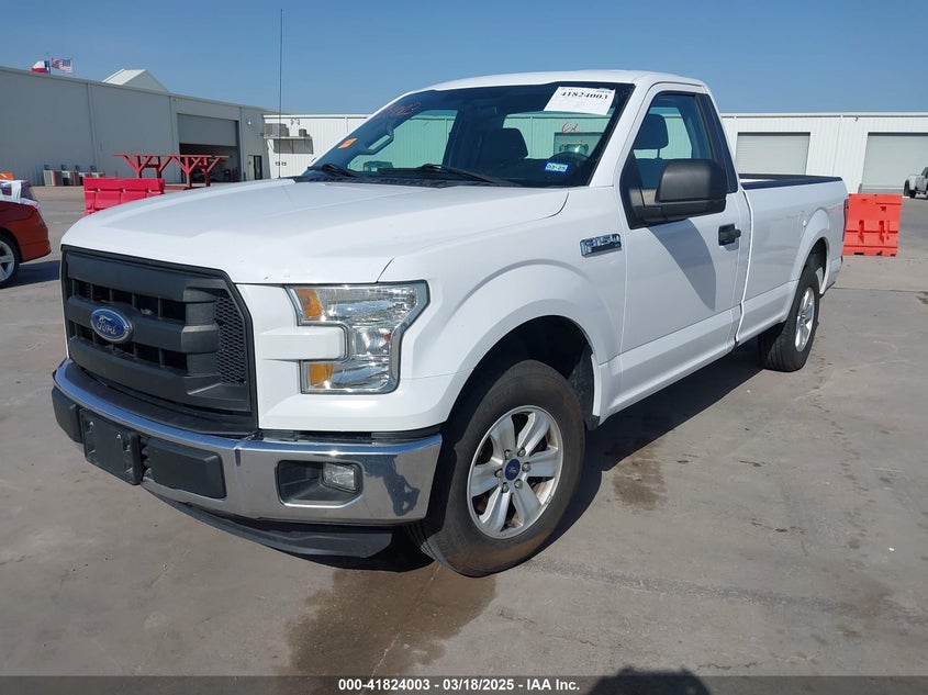 2016 FORD F-150 VIN: 1FTMF1C80GKD30050