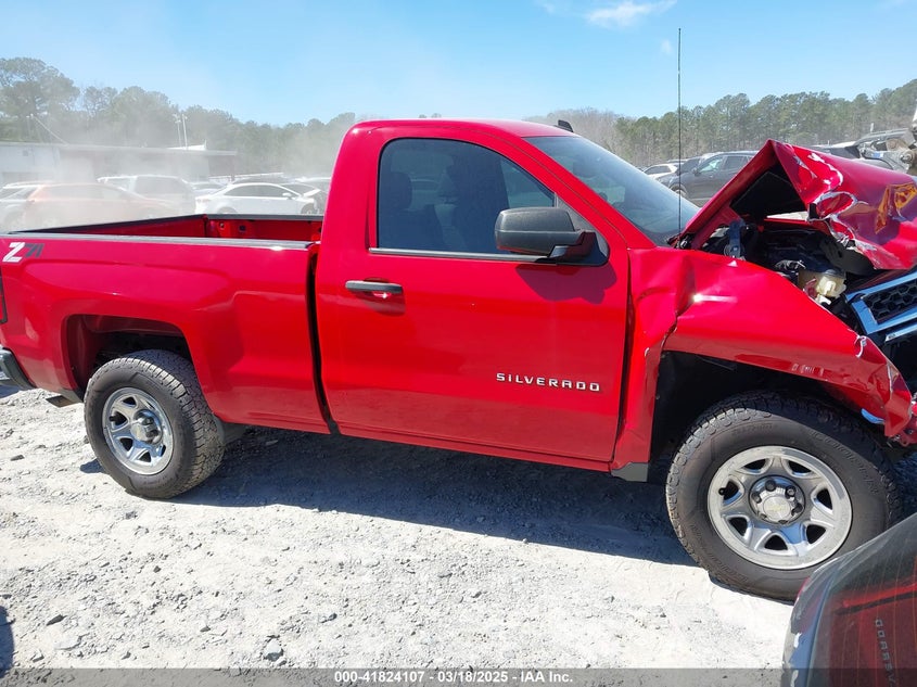 2014 CHEVROLET SILVERADO 1500 WORK TRUCK 2WT - 1GCNCPEH6EZ300701