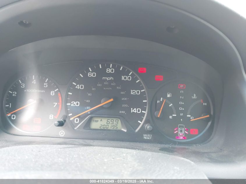 2002 Honda Accord 2.3 Lx VIN: 1HGCG56482A064141 Lot: 41824349