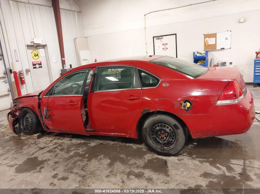 2008 CHEVROLET IMPALA VIN: 2G1WB55KX89159291