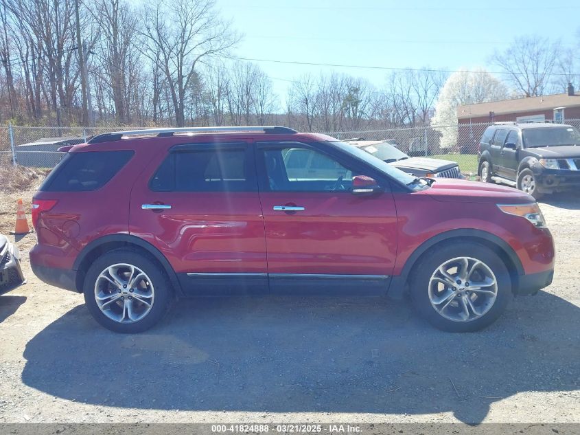 2015 Ford Explorer Limited VIN: 1FM5K8F87FGA28286 Lot: 41824888