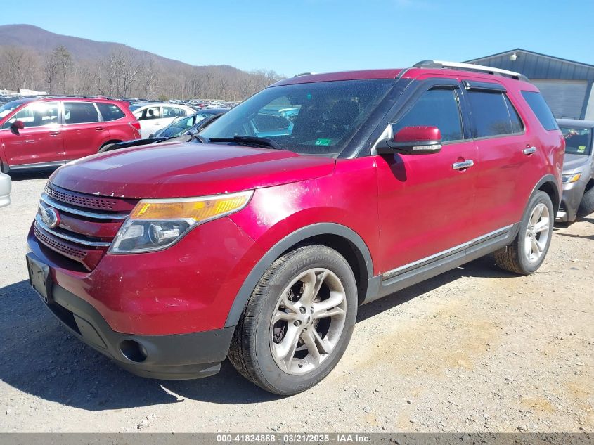 2015 Ford Explorer Limited VIN: 1FM5K8F87FGA28286 Lot: 41824888