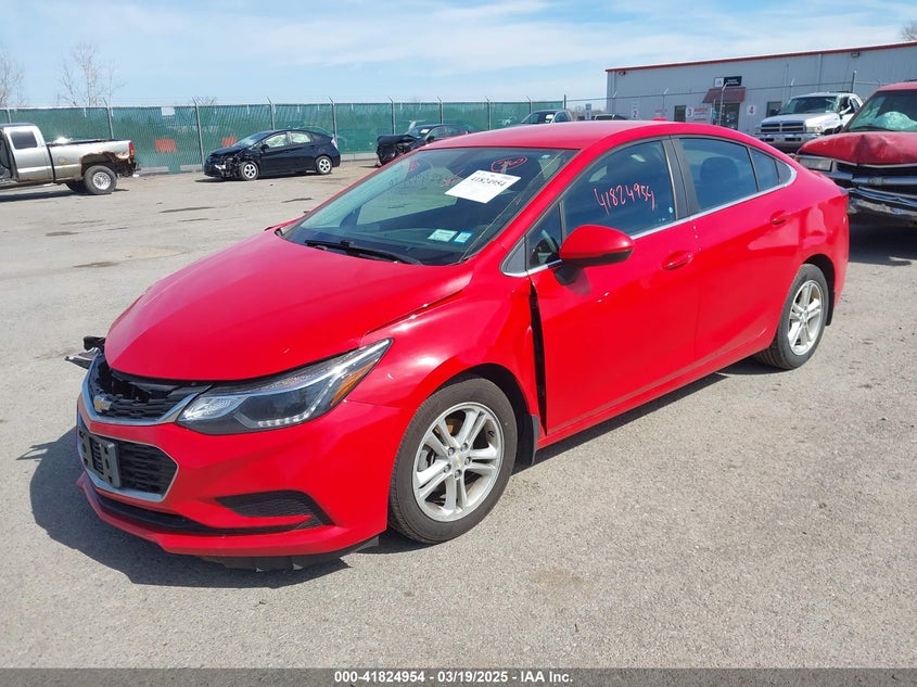 2016 CHEVROLET CRUZE VIN: 1G1BE5SMXG7239430